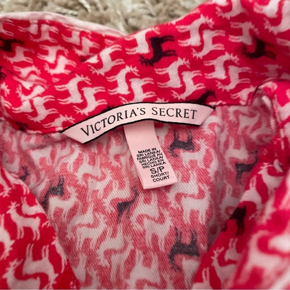 Victoria’s Secret The Dreamer Pajama Set 2 piece Size Small Short SP reindeer - Picture 8 of 10